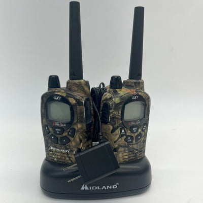 Midland GXT1050VP4 Oak Camo FRS Radios with Charger - HaloidRadios.com