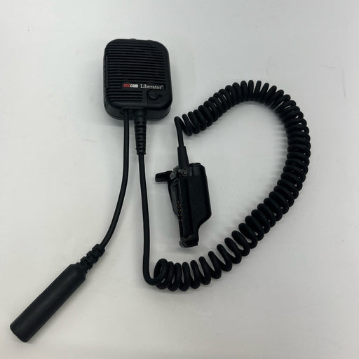 SETCOM Liberator Speaker Mic SWE-1M2A/L for Motorola XTS radios - HaloidRadios.com