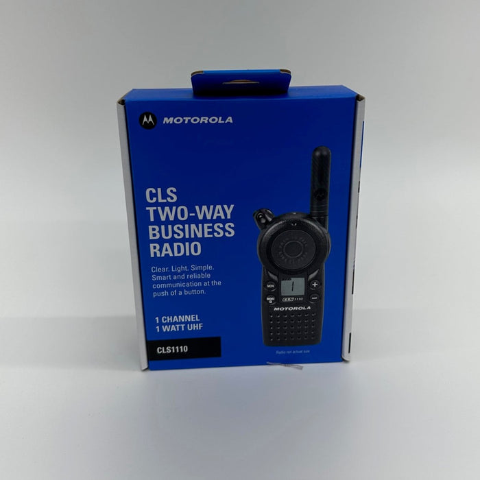 Motorola CLS1110 UHF Portable Radio Bundle