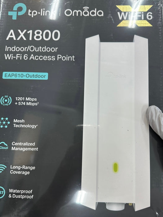 TP-LINK AX1800 EAP-610 Outdoor Wi-Fi 6 Access Point