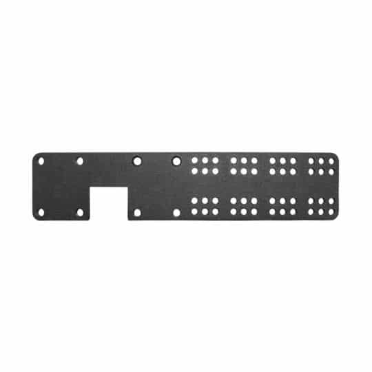 GPS LOCKBOX ACC-APEQUIPTAB Splitter Bar - Universal Equipment Mounting Plate - 9.25" x 2"