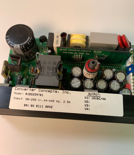 Converter Concepts 0182239T01 15VDC/4A