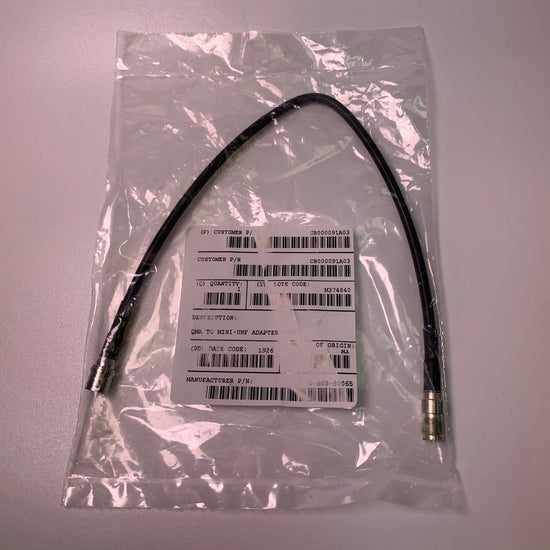 Motorola 095-668-50065 CB000091A03 QMA to MINI UHF Adapter Cable - HaloidRadios.com